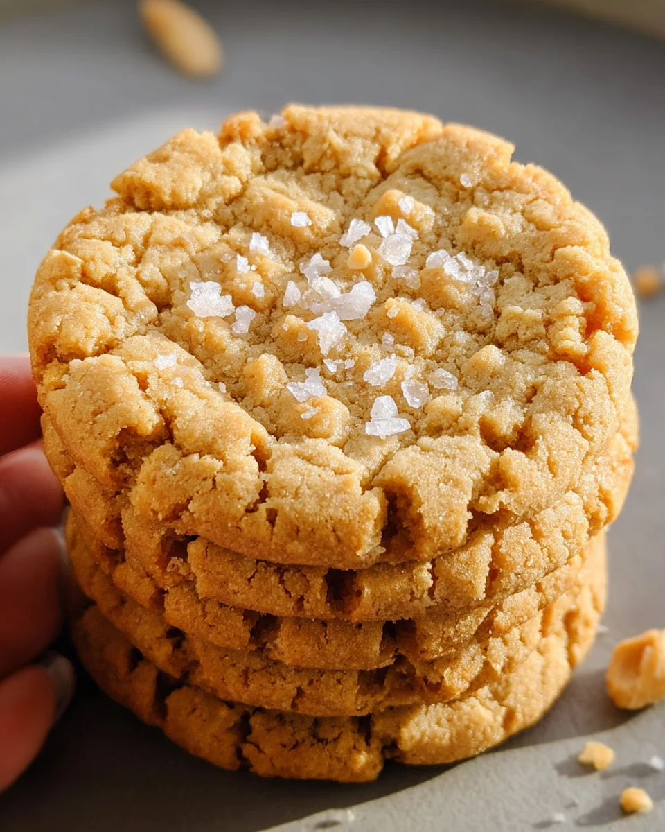 Chewy Peanut Butter Cookies
