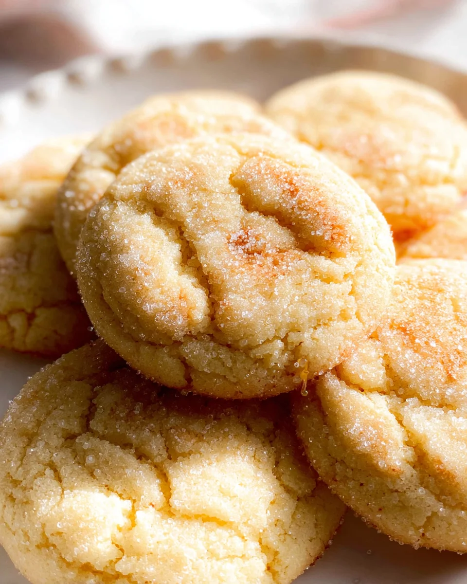 Chewy Sugar Cookies
