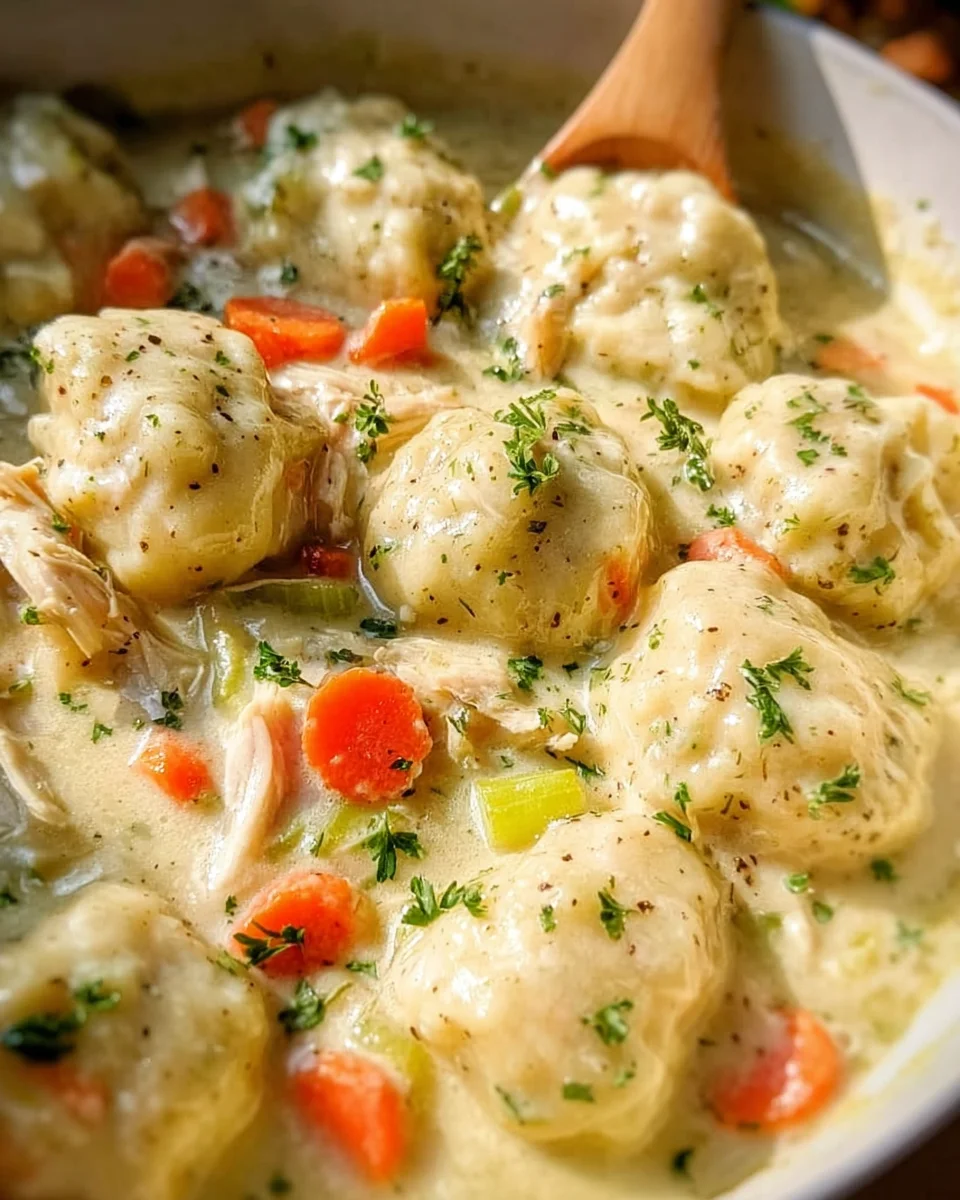 Chicken and Dumplings (Easy)