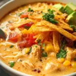 Creamy Chicken Tortilla Soup