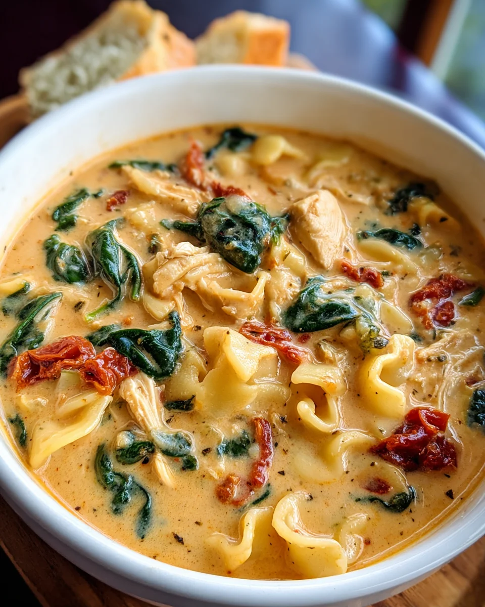 Creamy Marry Me Tuscan Chicken Soup