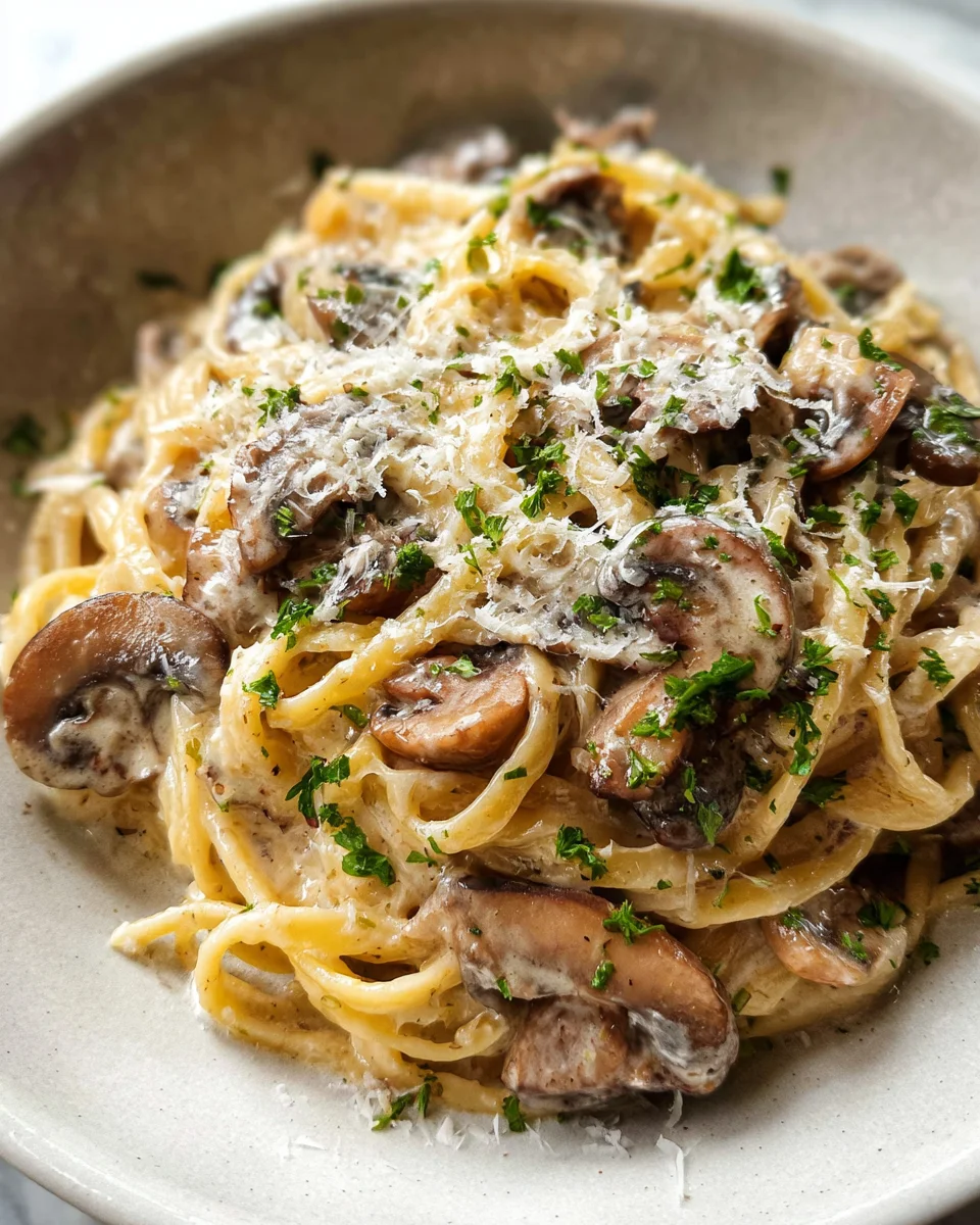 Creamy Mushroom Pasta 23 Creamy Mushroom Pasta