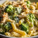 Creamy Rotisserie Chicken Broccoli Pasta