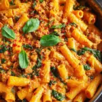 Creamy Sausage Rigatoni (One-Pan, 30-Minute Meal)