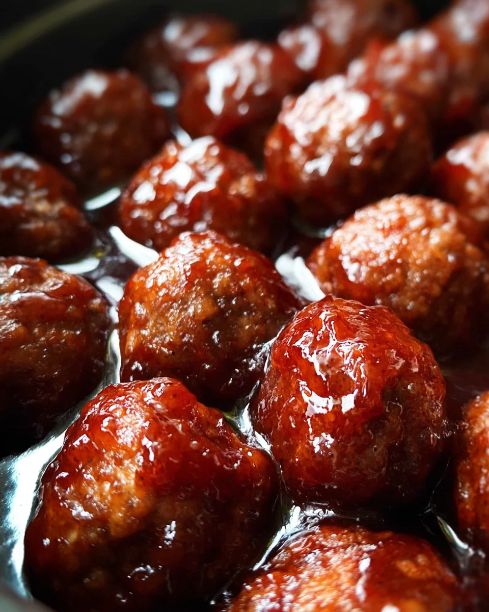 Crockpot Bbq Meatballs