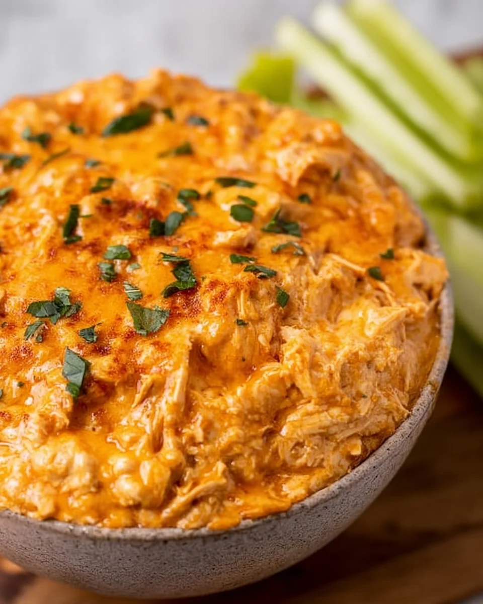 Crockpot Buffalo Chicken Dip Recipe