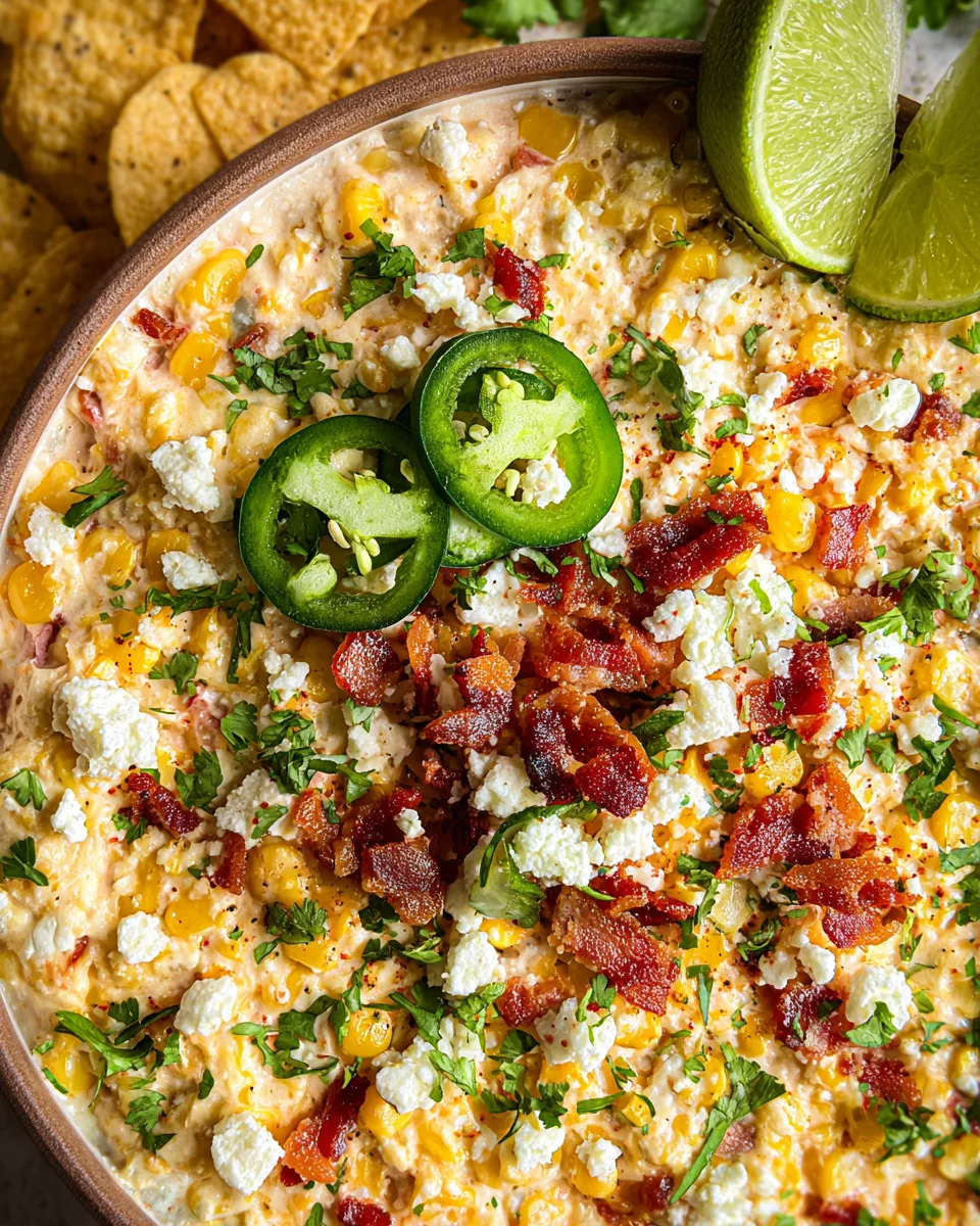 Crockpot Jalapeno Corn Dip