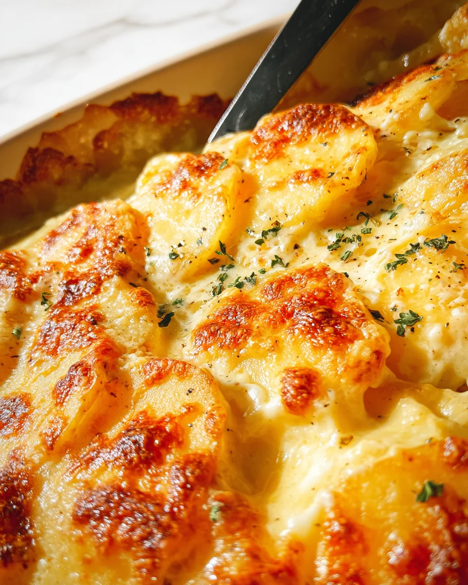 Easy Cheesy Scalloped Potatoes
