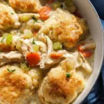 Easy Chicken and Dumplings with Biscuits