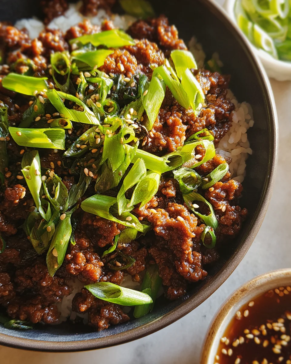 Korean Beef Bowl
