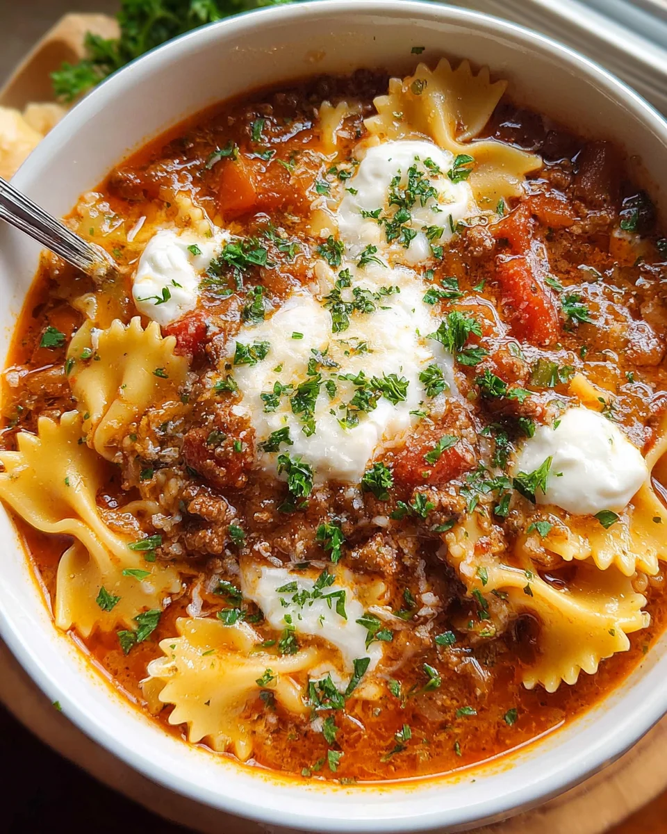 Lasagna Soup 23 Lasagna