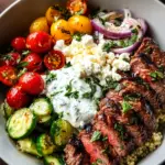 Mediterranean Steak Bowl Recipe
