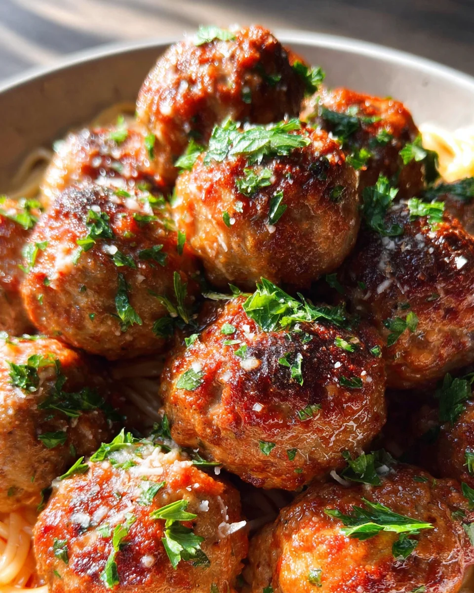 Melt-In-Your-Mouth Italian Meatballs