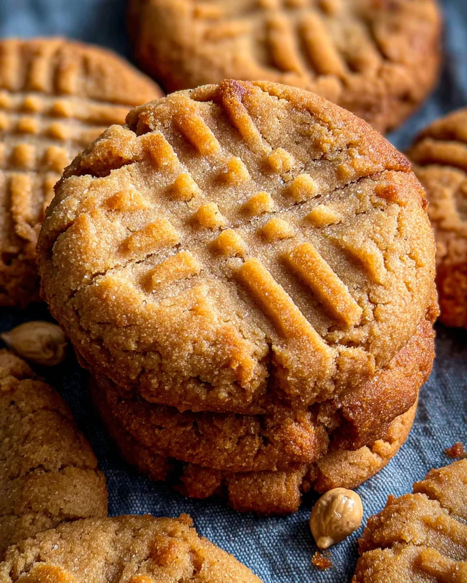 Old-Fashioned Peanut Butter Cookies