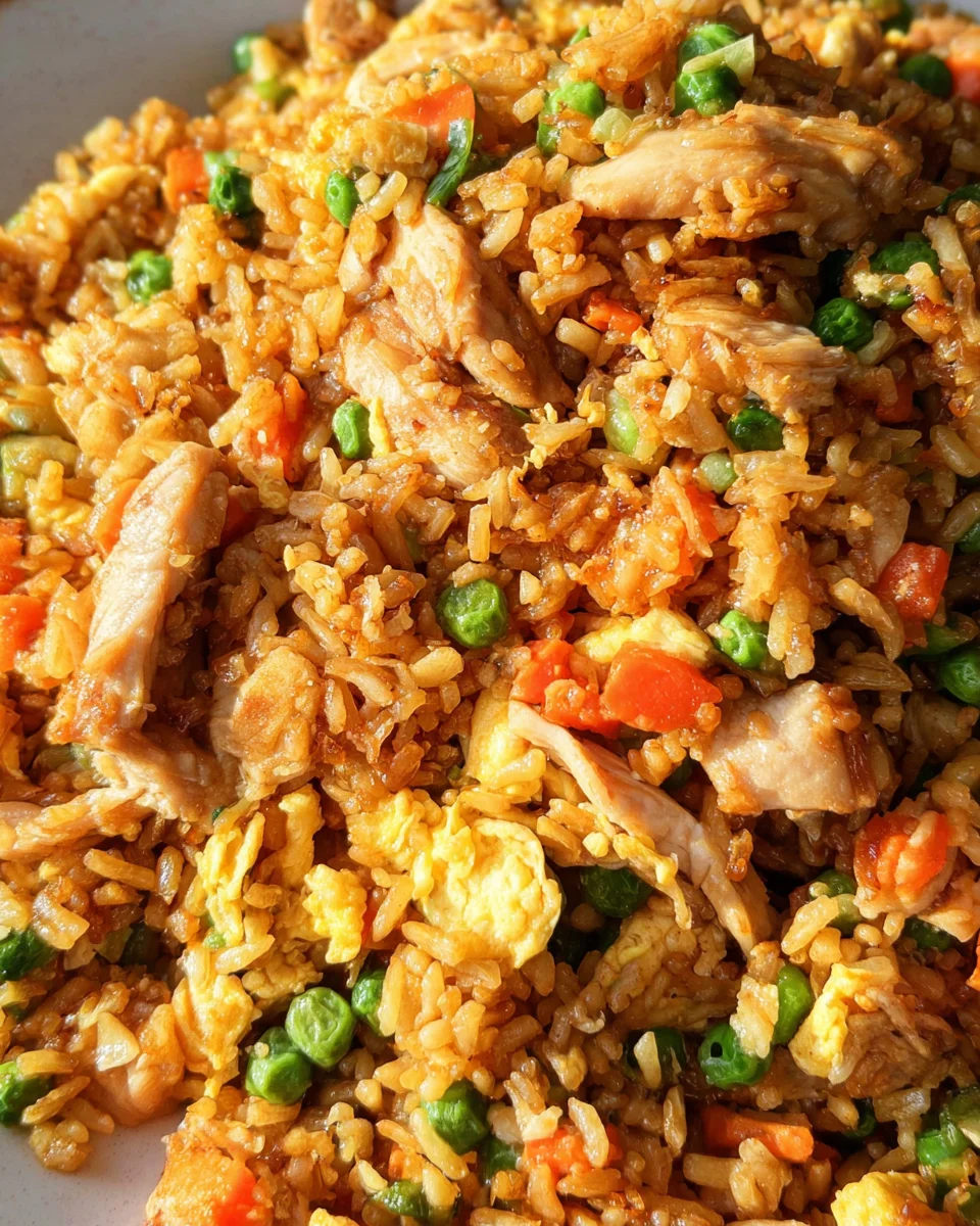 Quick & Easy Chicken Fried Rice