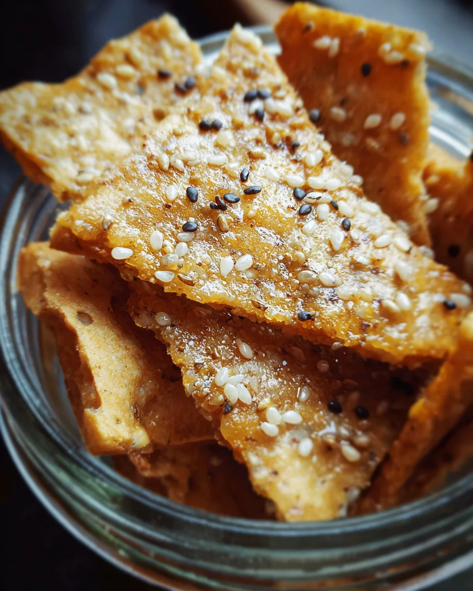 Sourdough Discard Crackers