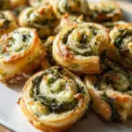 Spinach Dip in Bite-Sized Pinwheels