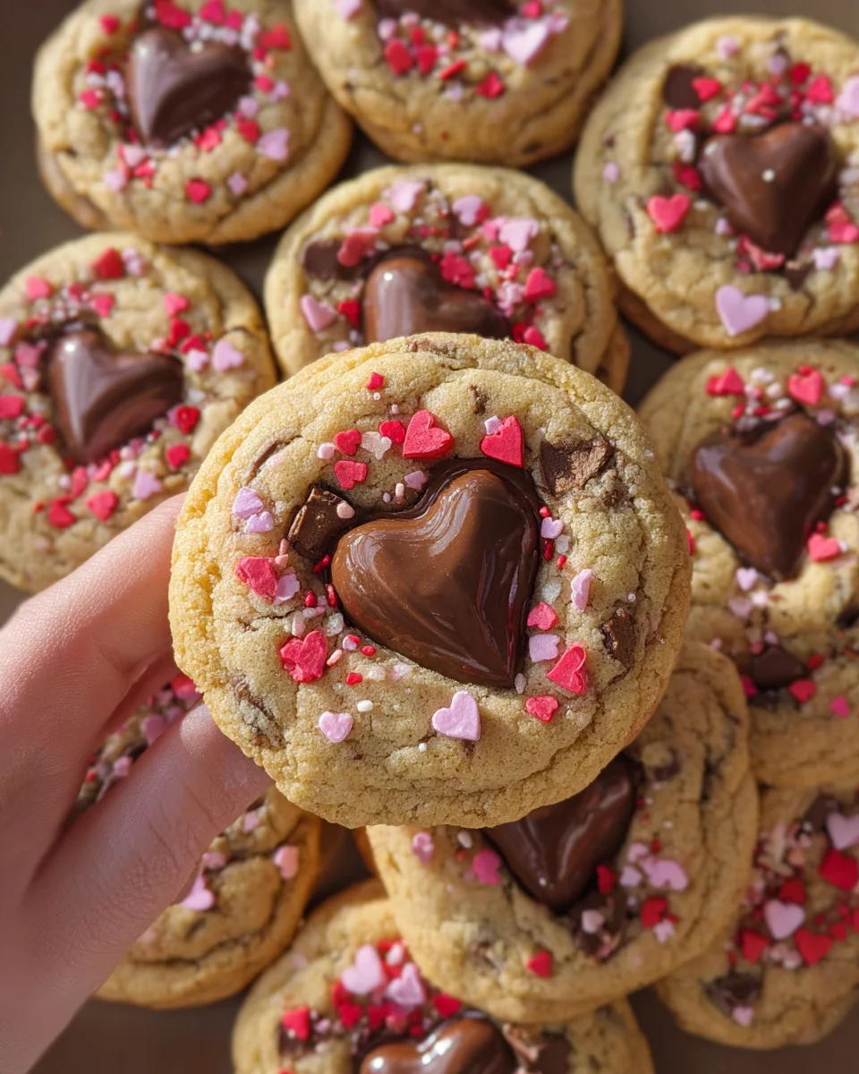 Valentine's Day Chocolate Chip Cookies Recipe