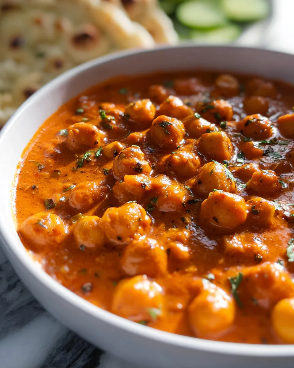 Vegetarian Chickpea Tikka Masala