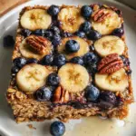 Wholesome Baked Oatmeal with Applesauce (Vegan)