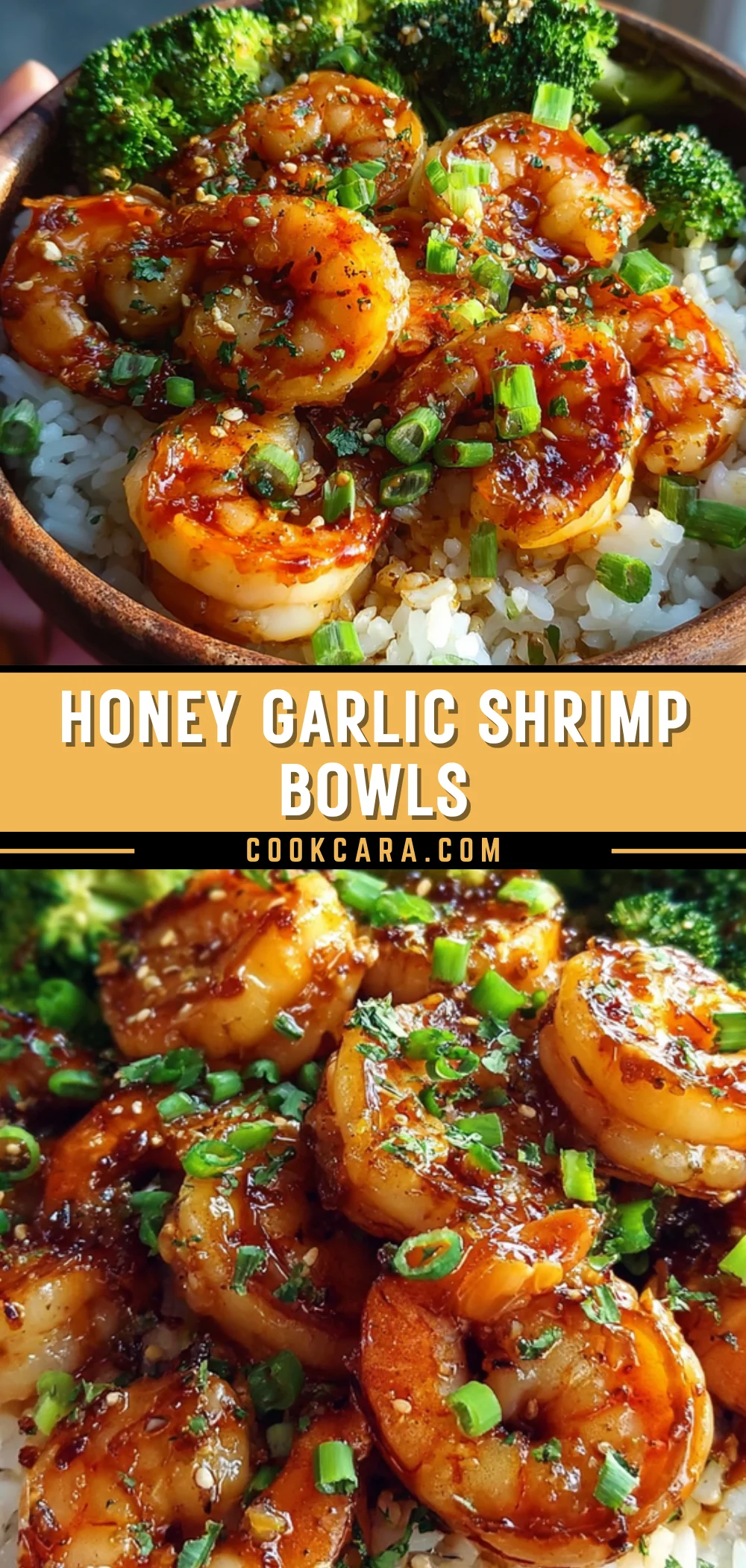 Honey Garlic Shrimp Bowls 17 Pinterest Hidden Image