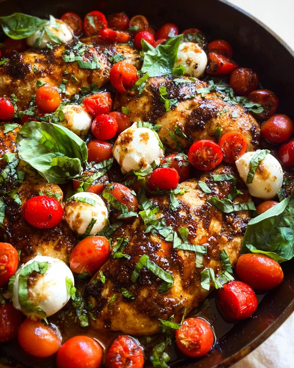 Balsamic Glazed One Pan Chicken 20 Balsamic