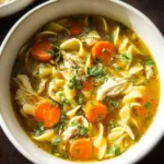 Best Chicken Noodle Soup with Egg Noodles