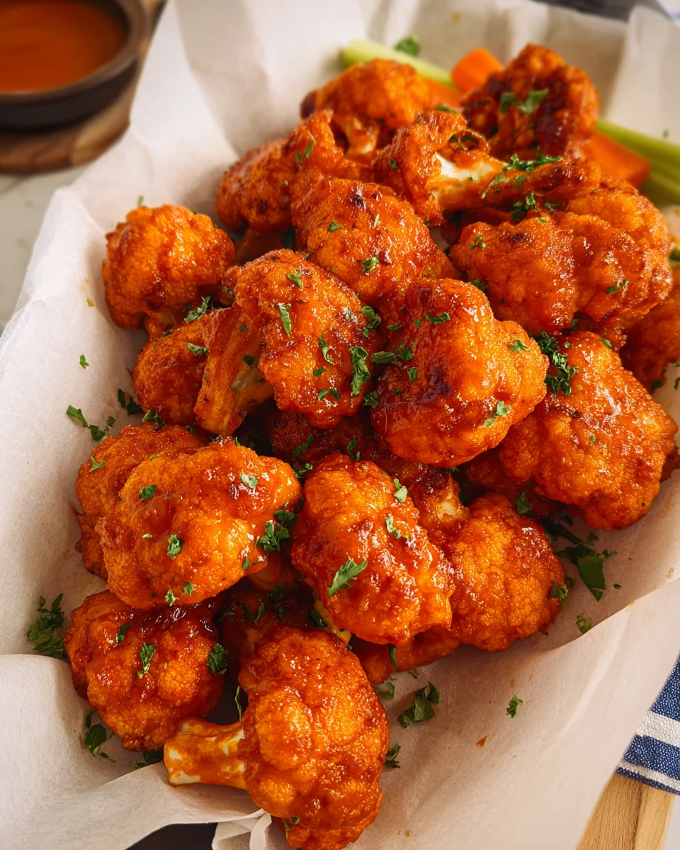 Buffalo Cauliflower Wings 23 Buffalo Cauliflower Wings