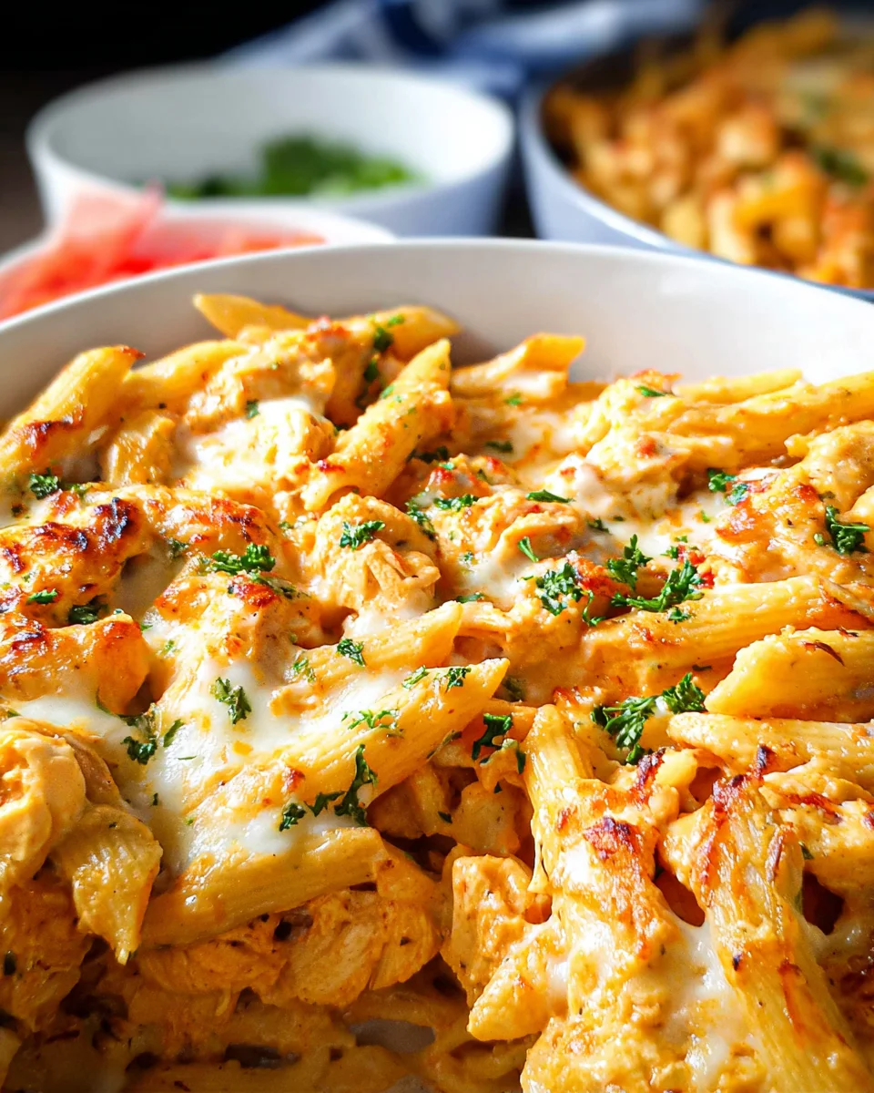 Buffalo Chicken Pasta Recipe