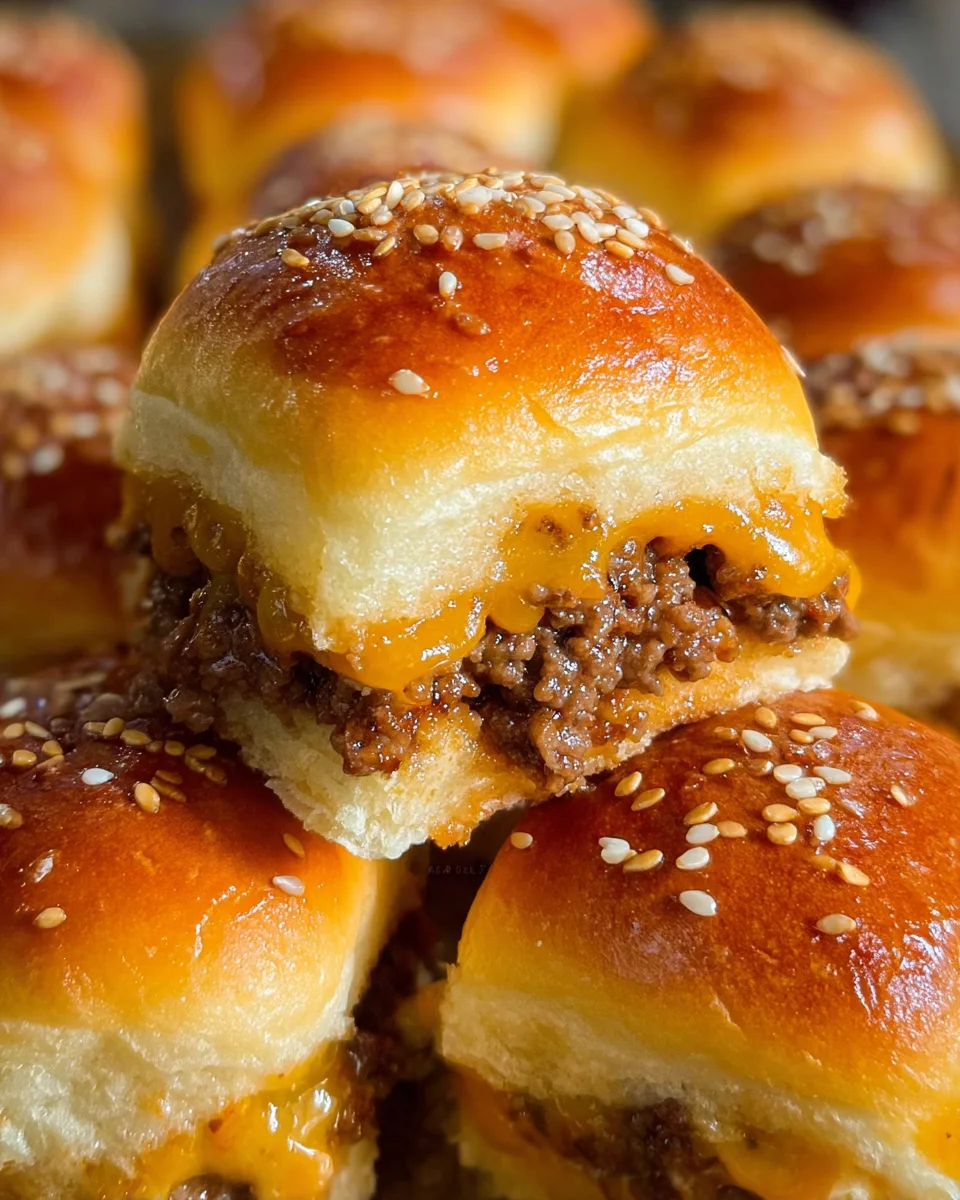Cheeseburger Sliders (Easy, 30-min Recipe)