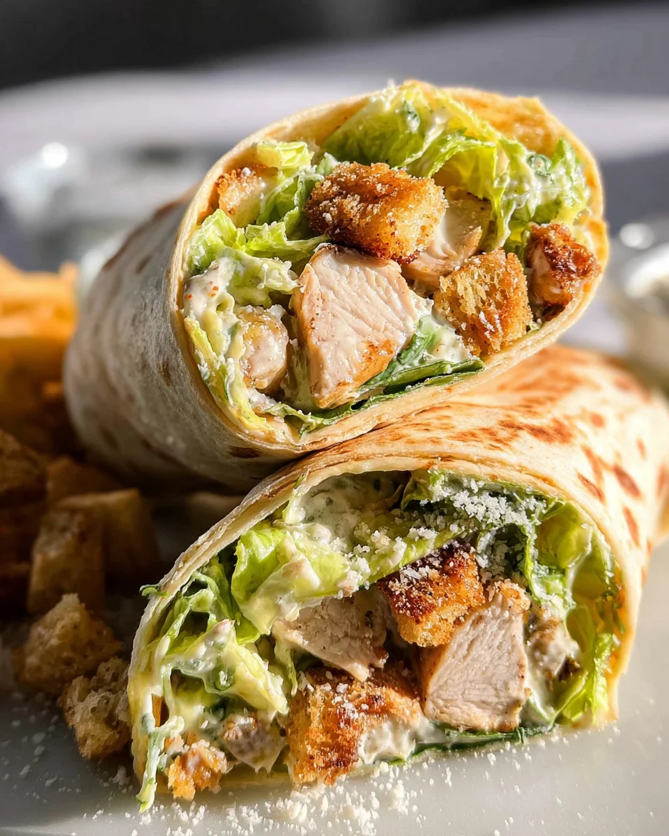 Chicken Caesar Wraps 20 Chicken Caesar Wraps
