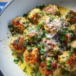 Chicken Piccata Meatballs
