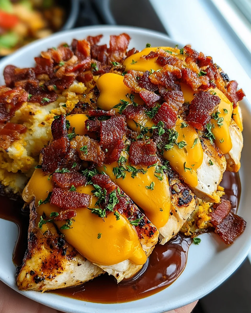 Cowboy BBQ Bacon Cheddar Chicken