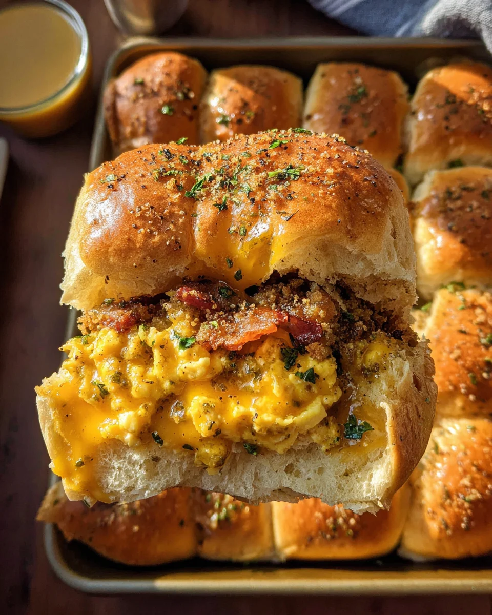 Cowboy Breakfast Sliders