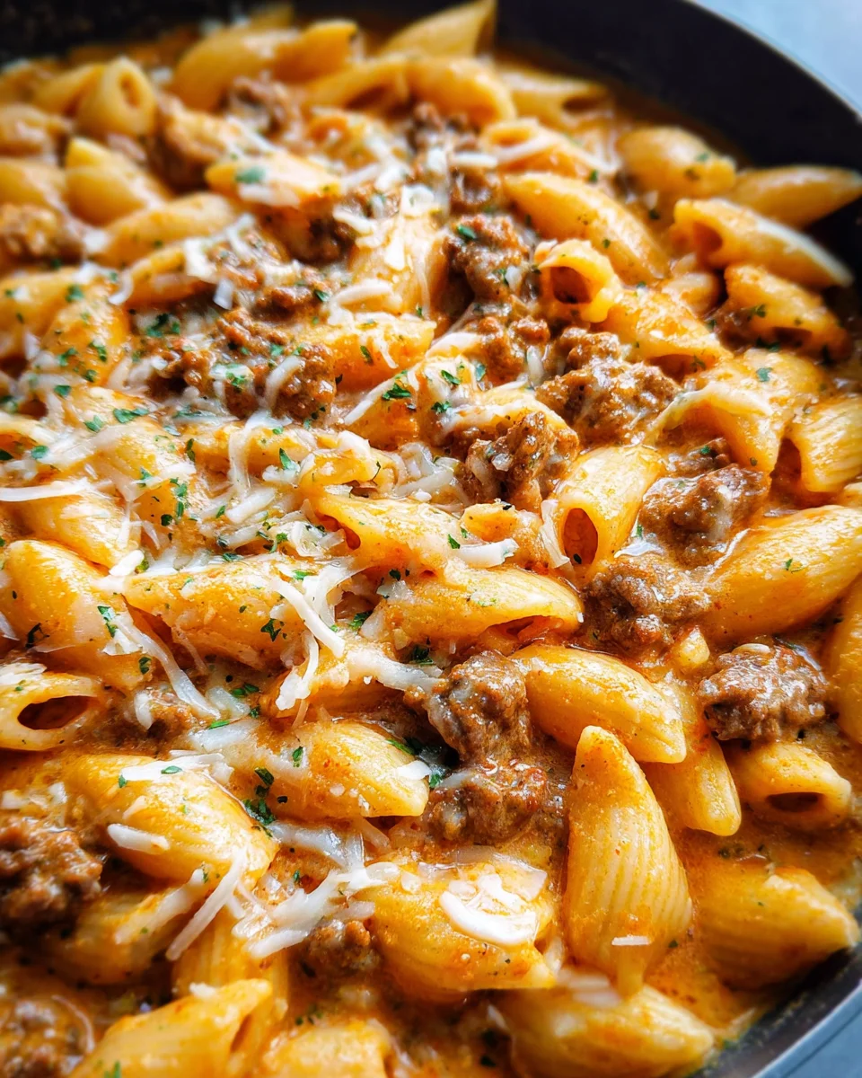 Creamy Beef Pasta