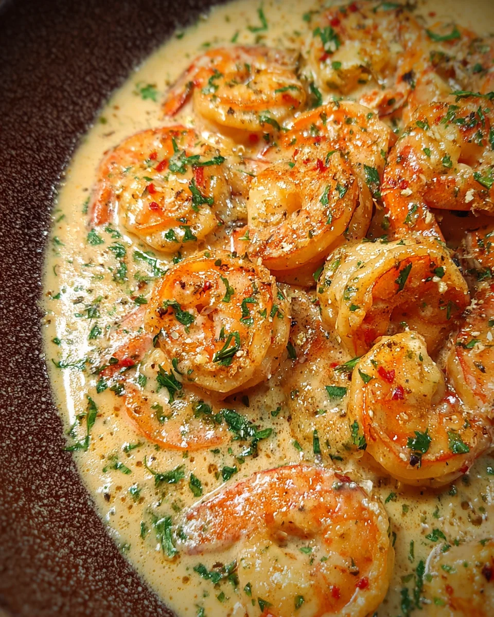Creamy Garlic Shrimp (15 Minutes) 32 Creamy Garlic Shrimp (15 Minutes)