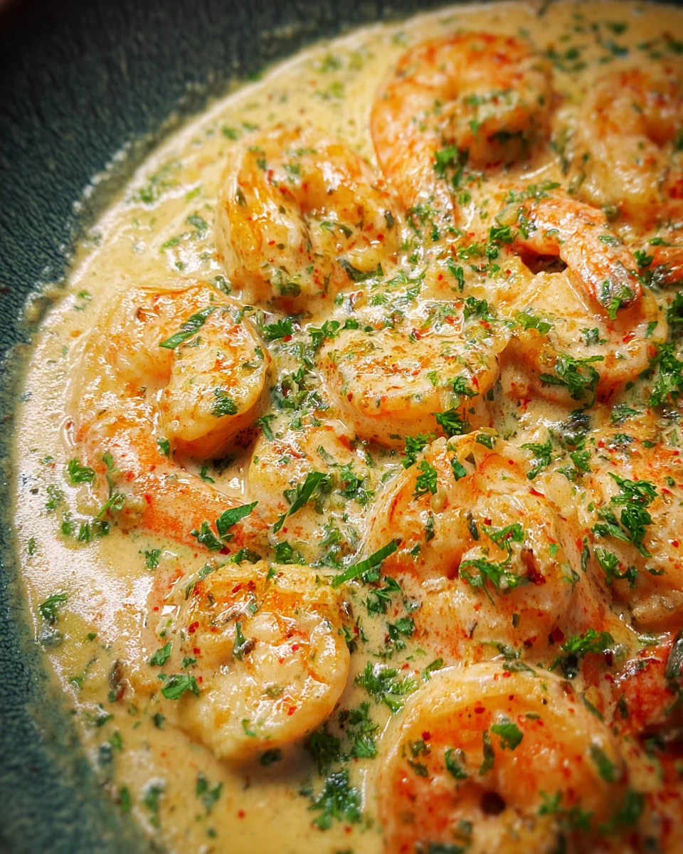 Creamy Garlic Shrimp (15 Minutes) 19 Creamy
