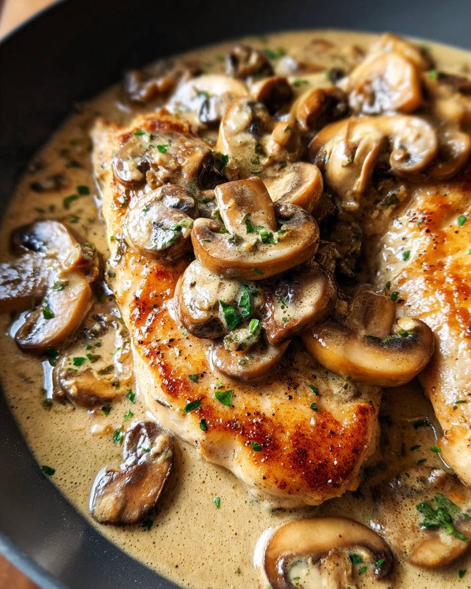 Creamy Mushroom Chicken