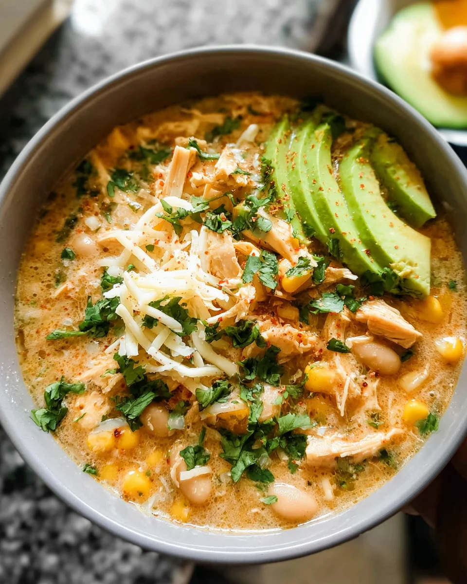 Creamy White Chicken Chili Recipe