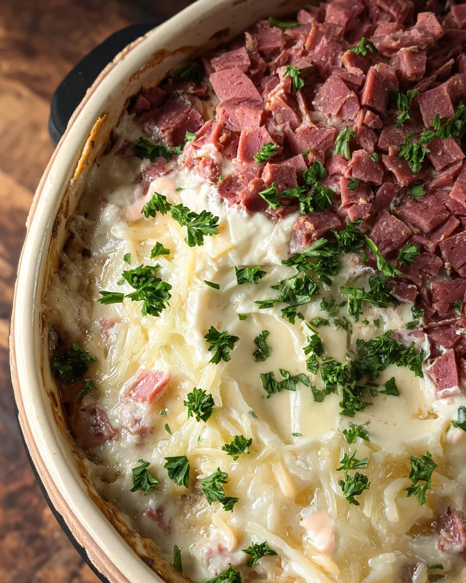 Crockpot Reuben Dip