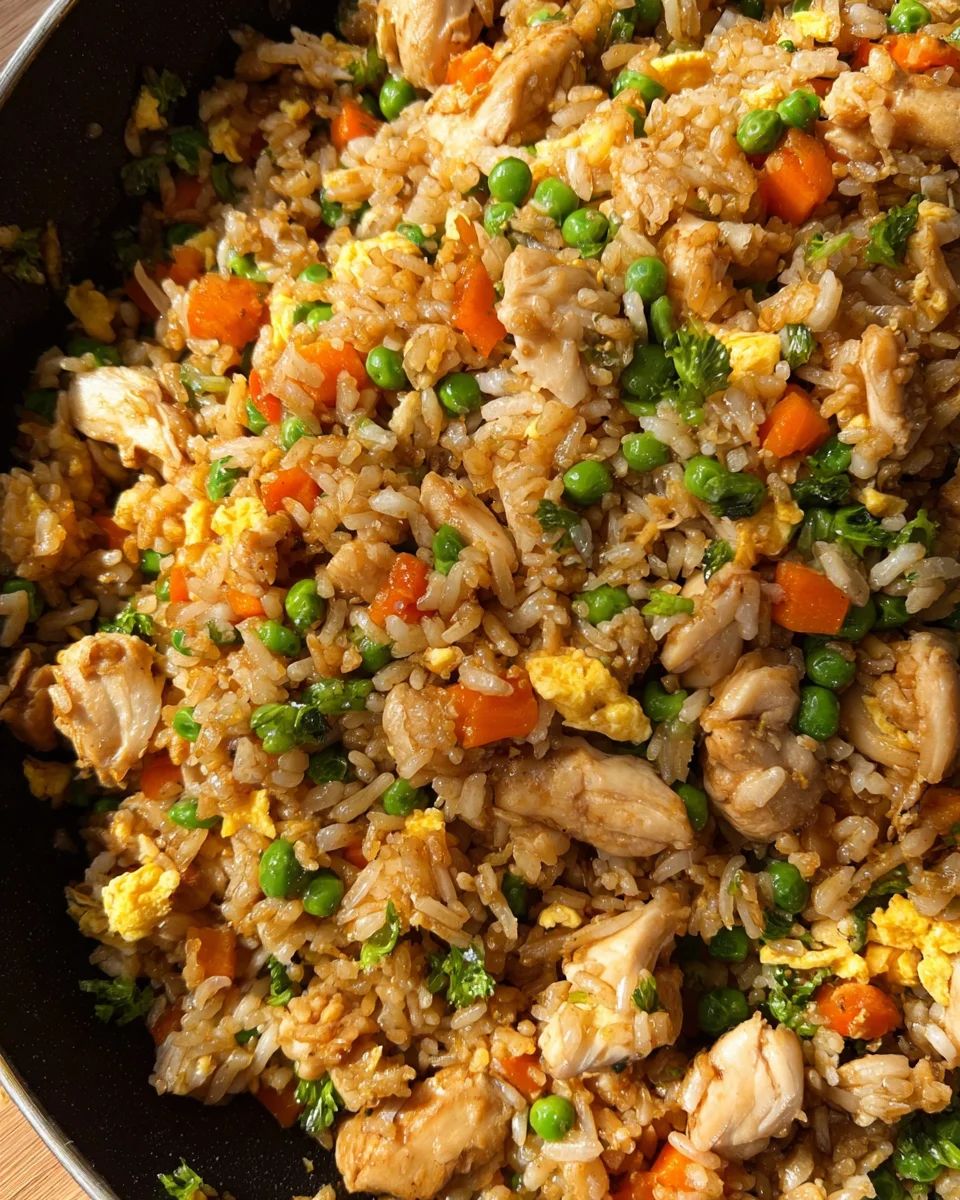 Easy Chicken Fried Rice (Restaurant-Style)