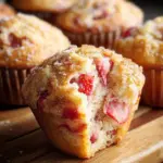 Fresh Strawberry Muffins