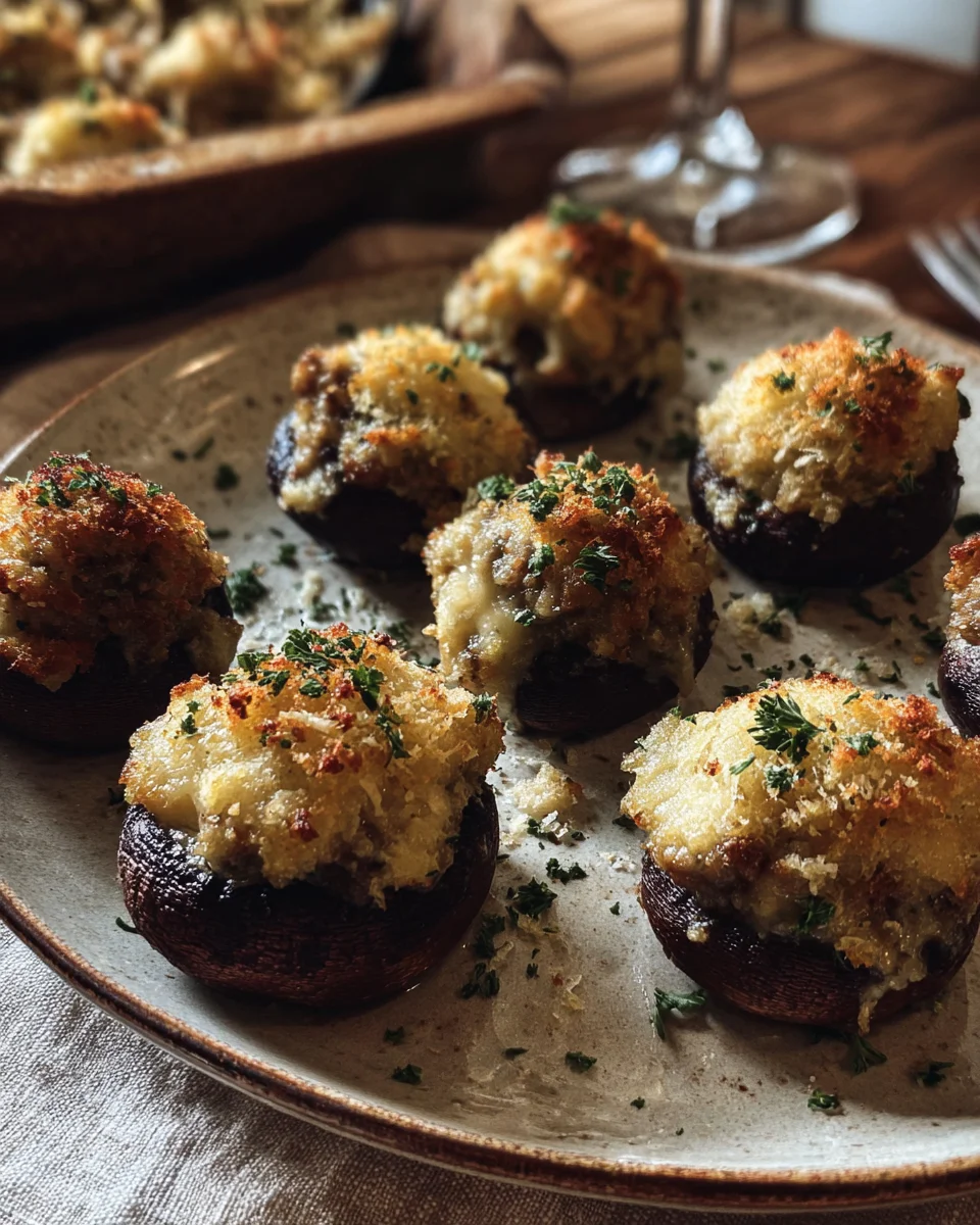 Ina Garten Sausage Stuffed Mushrooms Recipe