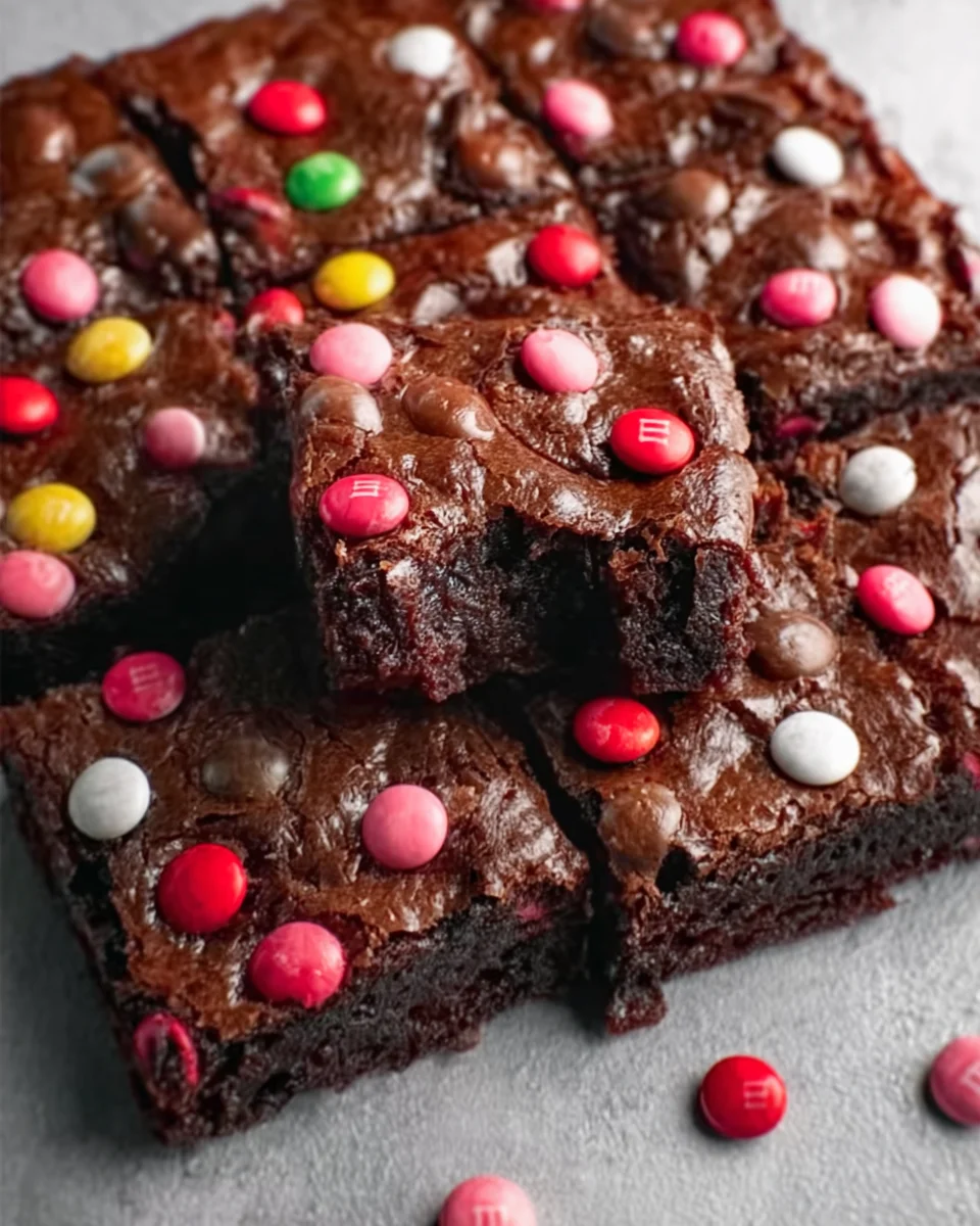 M&M's Brownies Recipe
