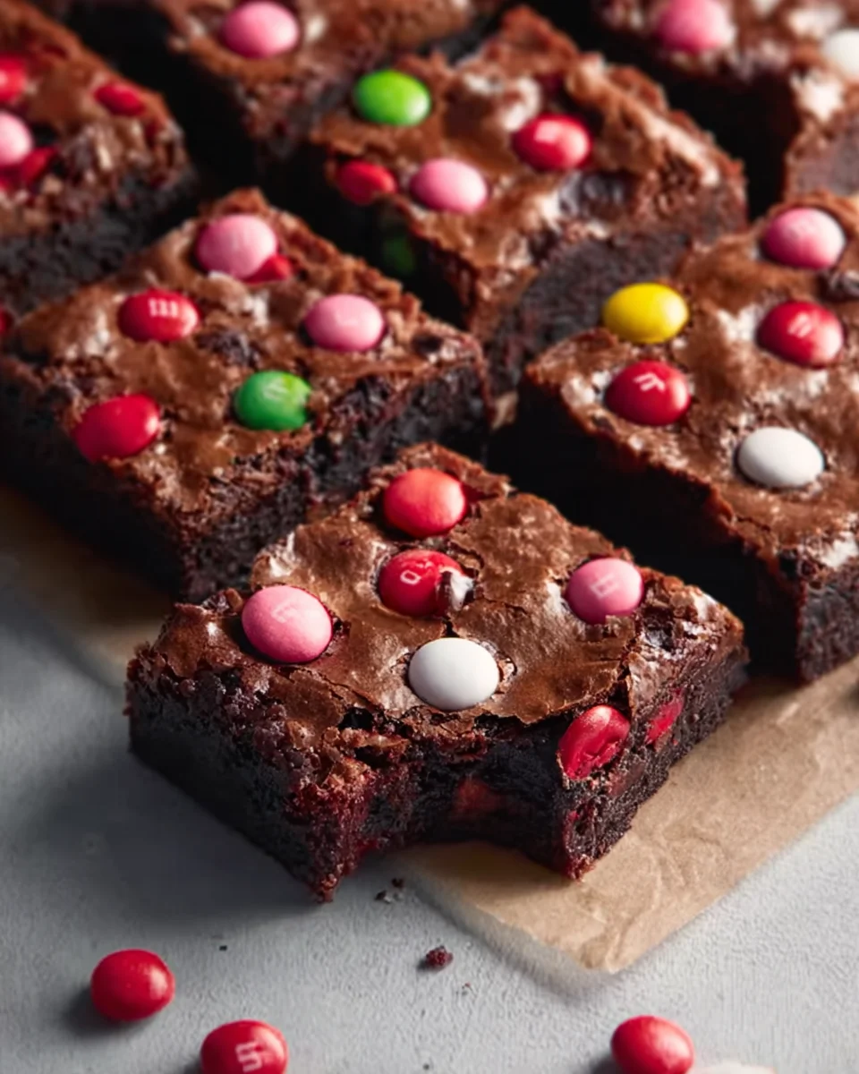 MMs Brownies Recipe 3