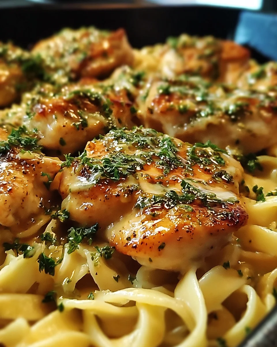 One-Pan Chicken with Buttered Noodles