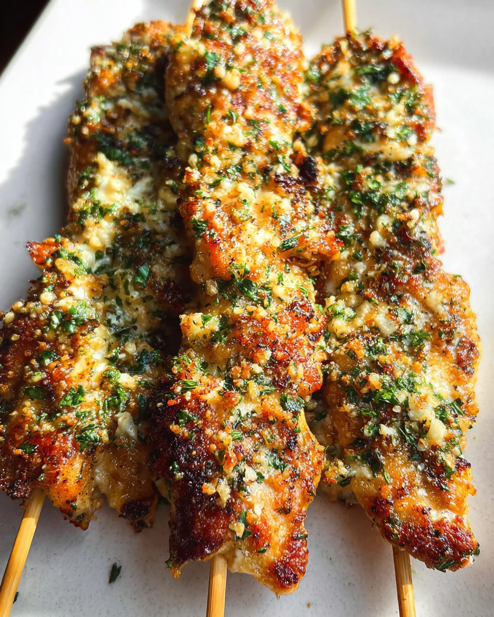 Ranch Garlic Parmesan Chicken Skewers 21 Ranch Garlic Parmesan Chicken Skewers