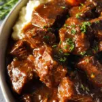 Slow Cooker Beef Tips and Gravy