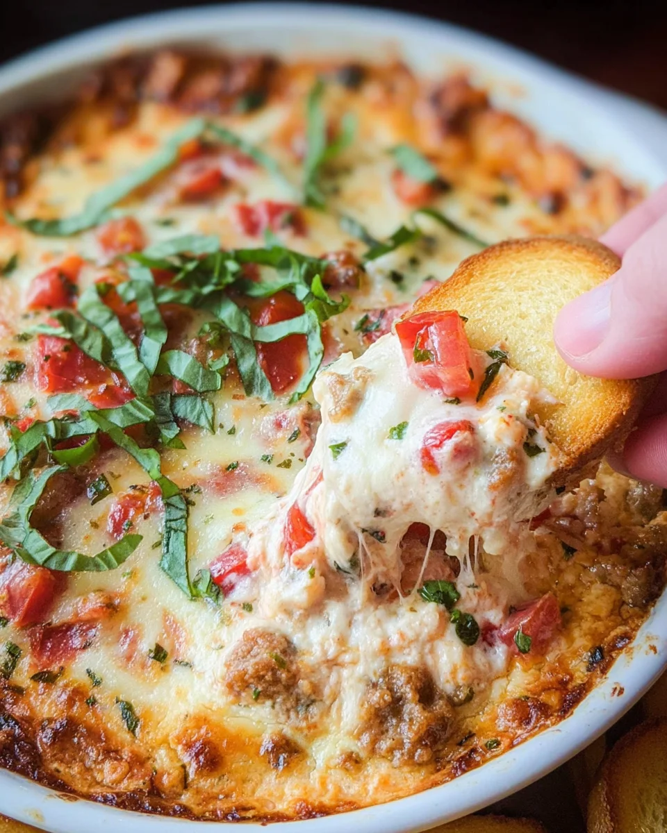 Spicy Italian Sausage Dip Recipe