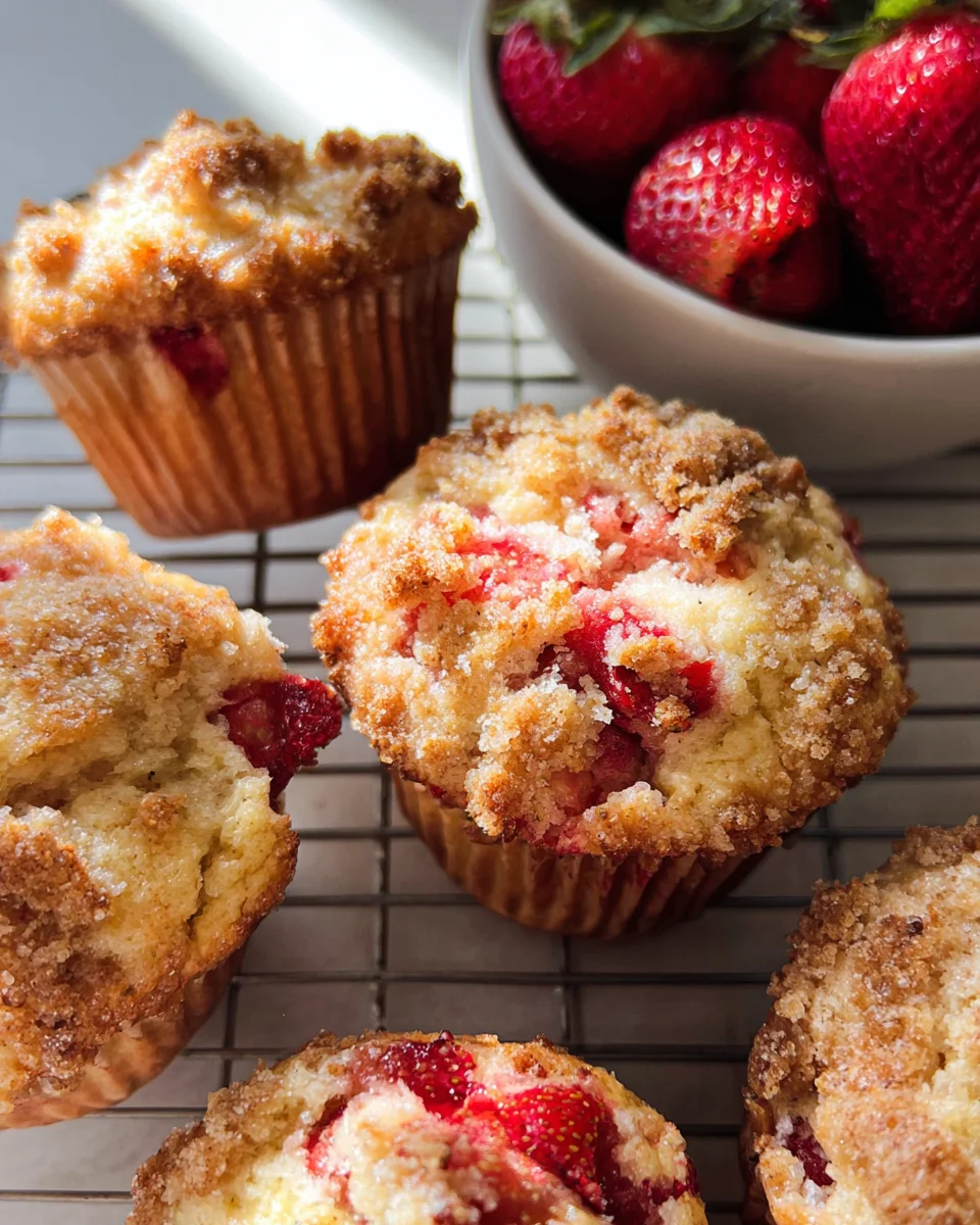 Strawberry Muffins 24 Strawberry
